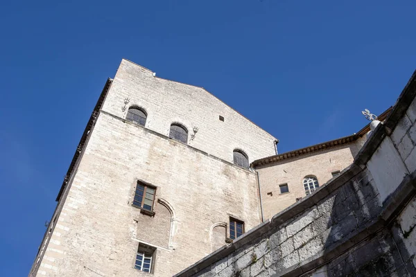 Vista Para Gubbio Itália — Fotografia de Stock