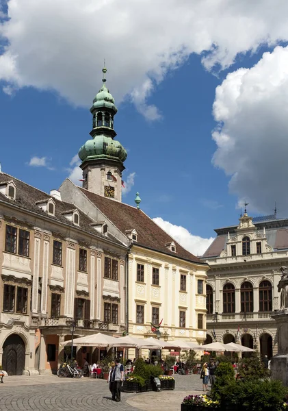 Plaza Principal Sopron Hungría —  Fotos de Stock