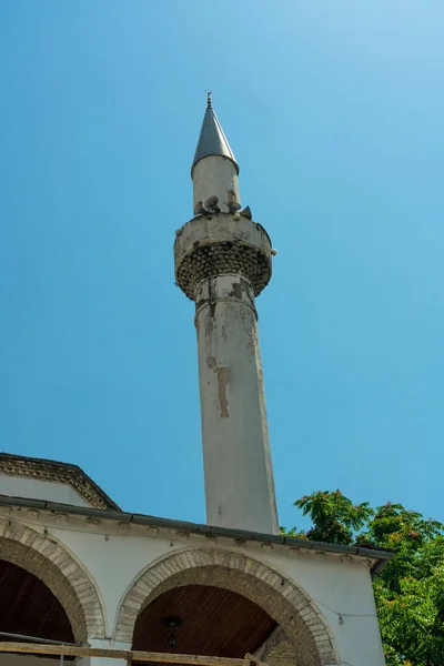 Вид Мечеть Джирокастер Албания — стоковое фото