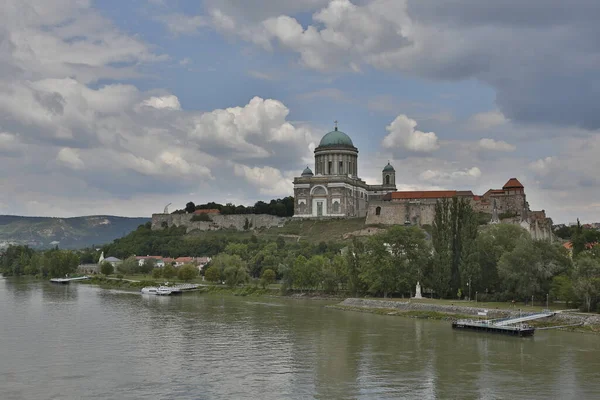 Vue Sur Cathédrale Saint Georges Dans Ville Sainte Trinité Montenegro — Photo