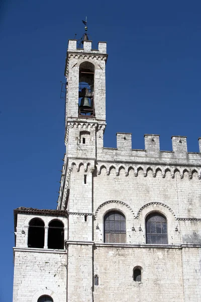 Gubbio City Hall Italy — Φωτογραφία Αρχείου