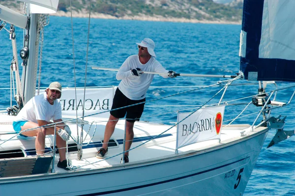 Hvar Croatia May Unidentified People Participate Republic Cup International Sailing — Stock Photo, Image