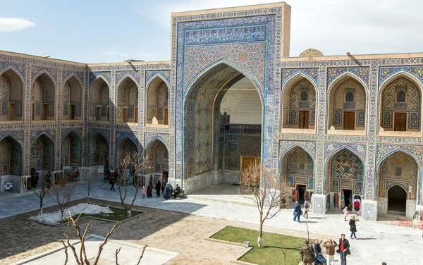 Het Registaanse Plein Samarkand Oezbekistan — Stockfoto