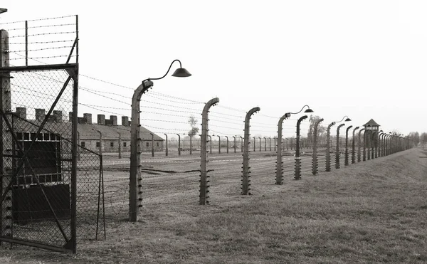 Oswiecim Polonia Octubre Campo Auschwitz Antiguo Campo Exterminio Nazi Octubre — Foto de Stock