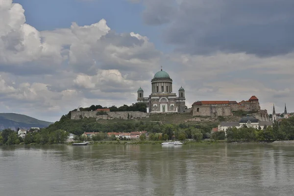 Pohled Katedrálu Mikuláše Městě Kostela Nejsvětější Trojice Montenegru — Stock fotografie