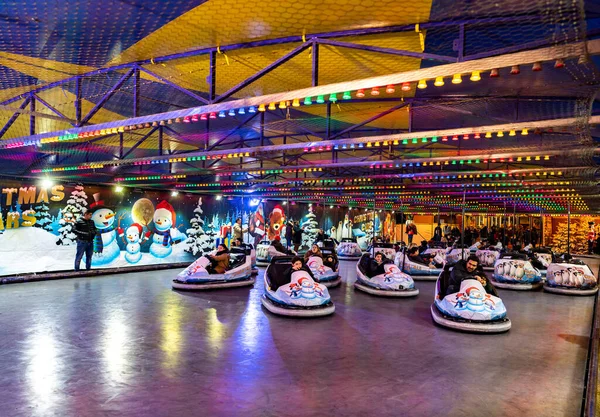 París Francia Noviembre 2019 Dodgem Paris Tuileries Garden Christmas Market — Foto de Stock