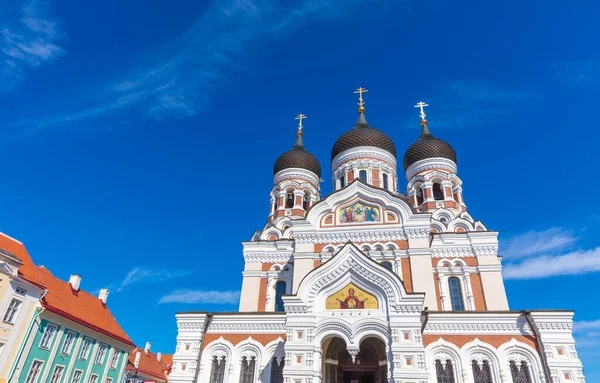 Iglesia Ortodoxa Tallin Estonia —  Fotos de Stock