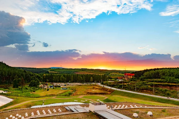 Salzberge Von Egerszalok Ungarn — Stockfoto