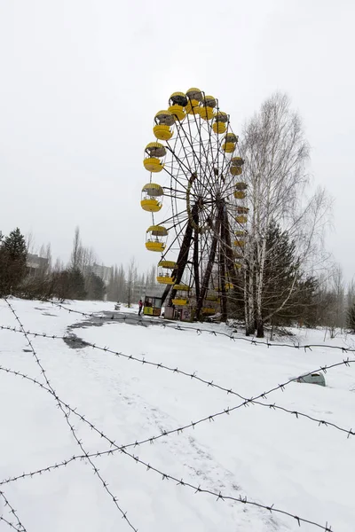 Pripyat Ukraine Mars Vue Générale Ville Tchernobyl Mars 2013 Tchernobyl — Photo
