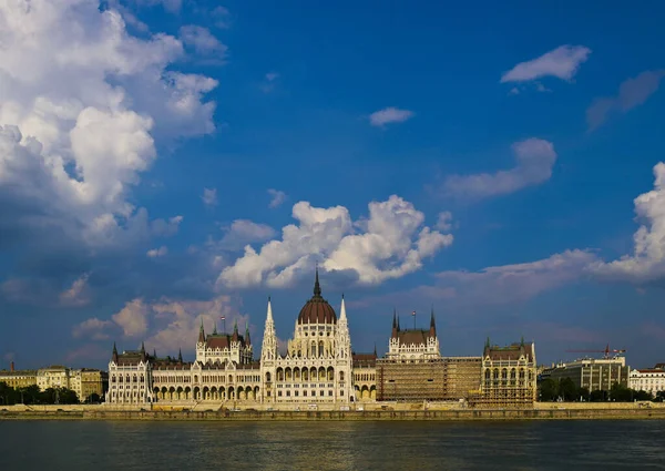 Budapest Parlament Városkép Magyarország — Stock Fotó