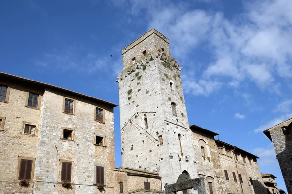 Město San Giminagno Toskánsko Itálie — Stock fotografie