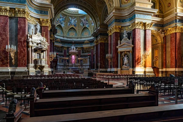 Interior Antiga Catedral Histórica — Fotografia de Stock