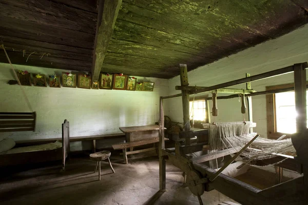 Sanok Polonia Luglio 2009 Skanzen House Interior Sanok Polonia — Foto Stock