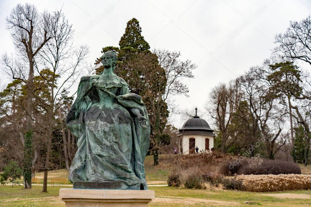 Famous statue in park, Godollo, Hungary