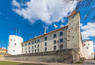Riga 'daki ortaçağ kalesi.