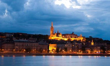 Budapeşte, Macaristan gece vakti