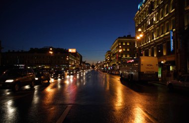 Avrupa 'nın gece manzarası