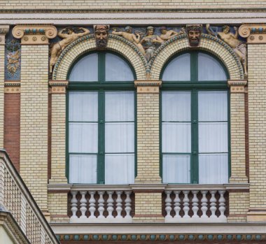 Budapeşte, Macaristan - 14 Mayıs 2013: İnsanlık Fakültesi ElTE (Eotvos Lorand Üniversitesi), Budapeşte.