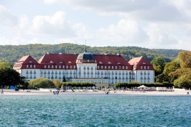 İsveç 'teki eski Stockholm şehri manzarası