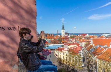 Tallinn şehri manzarası, Estonya