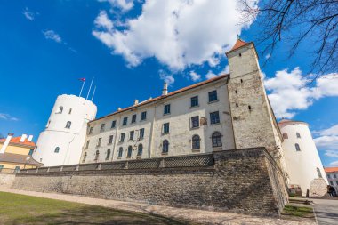 Riga 'daki ortaçağ kalesi.