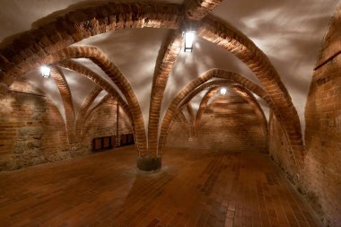 Eski tarihi binanın içi