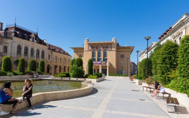 Barselona şehri manzarası, İspanya