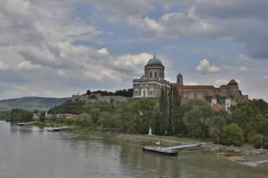 Avusturya 'daki Salzburg şehri manzarası