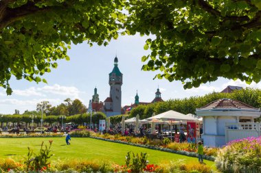Kiev, Ukrayna 'daki eski kasaba manzarası