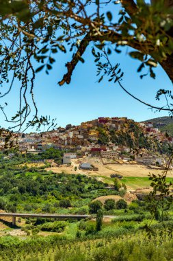 Fas 'taki Fez kasaba manzarası