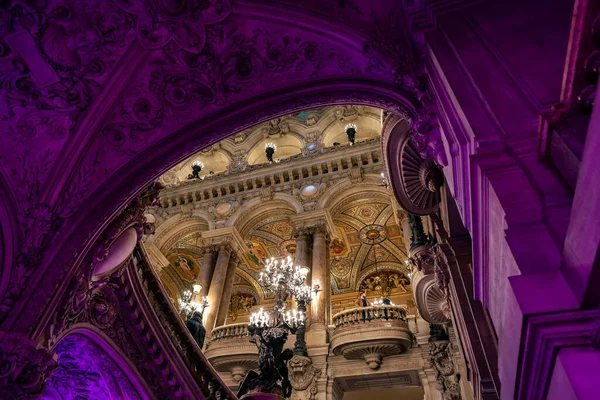 Paris Novembre 2019 Vue Intérieure Opéra Paris Palais Garnier Été — Photo