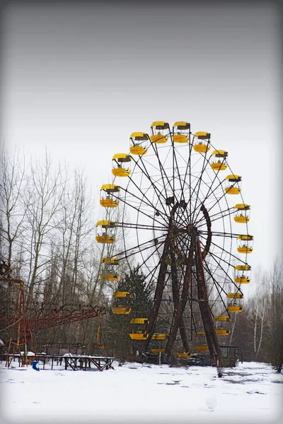 Pripyat Ukraine Μαρτιου Γενική Άποψη Της Πόλης Του Τσερνομπίλ Στις — Φωτογραφία Αρχείου