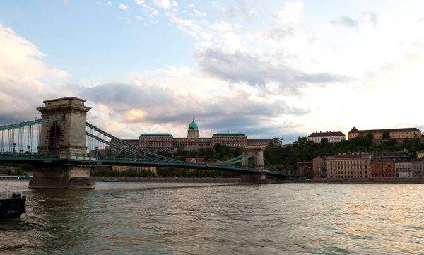 Panorama of Budapest at daytime, Hungary