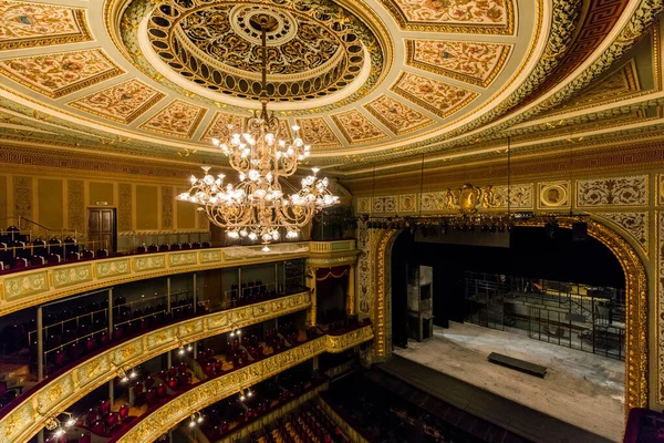 Riga Latvia April 2016 Interior Latvian National Opera House Riga — Stock Photo, Image