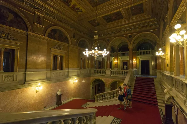 Interior Teatro Cidade Barcelona — Fotografia de Stock