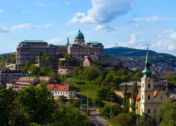 Palazzo Buda Budapest Ungheria — Foto Stock