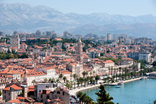 view of the old town of dubrovnik, croatia