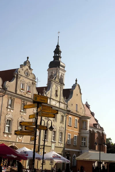 Opole Polonia Giugno 2010 Strada Nel Centro Opole — Foto Stock