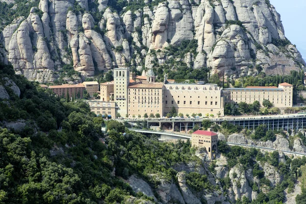 Opactwo Montserrat Hiszpania — Zdjęcie stockowe
