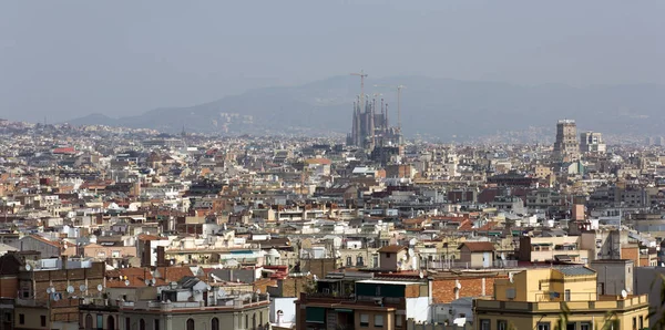 Vista Aérea Barcelona España —  Fotos de Stock