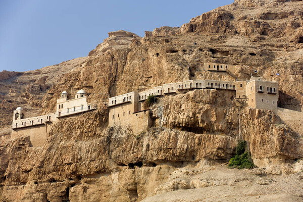 The greek orthodox monastery in Jericho, Israel