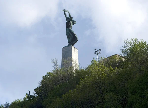 Old Statue Mountain Hill — Stock Photo, Image