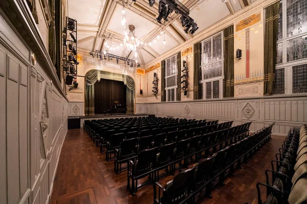 Interior Old Concert Hall — Stock Photo, Image