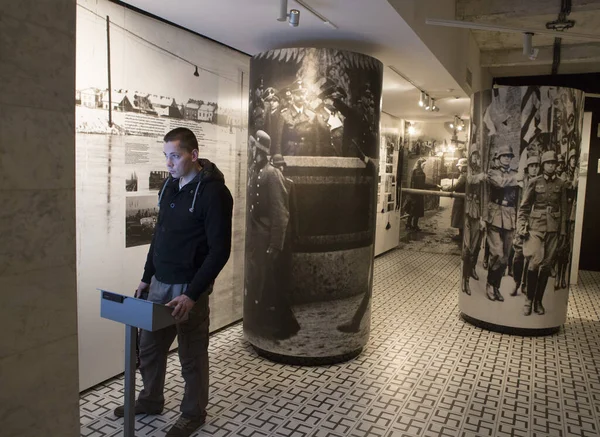 Museo Del Genocidio Oswiecim Polonia — Foto de Stock