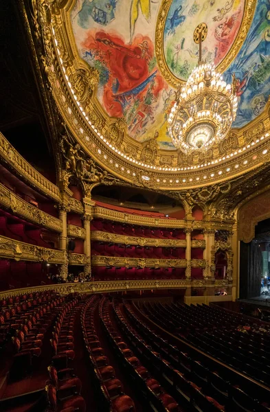 Paris November 2019 Interiör Utsikt Över Opera Paris Palais Garnier — Stockfoto