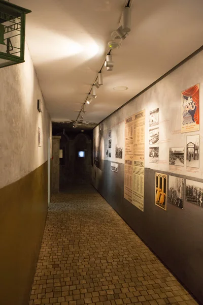 Μουσείο Γενοκτονίας Στο Oswiecim Πολωνία — Φωτογραφία Αρχείου