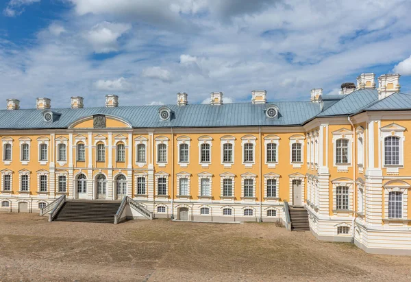 Pilsrundale Lettland Mai 2016 Außenansicht Des Rundale Palastes Schloss Rundale — Stockfoto