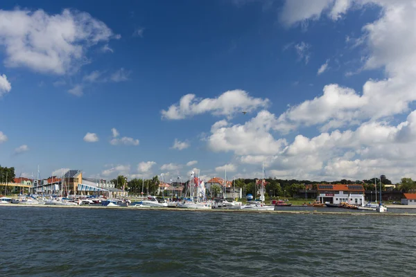 Gizycko Poland July 2012 Harbor Gizycko Masuria Poland — Stock Photo, Image