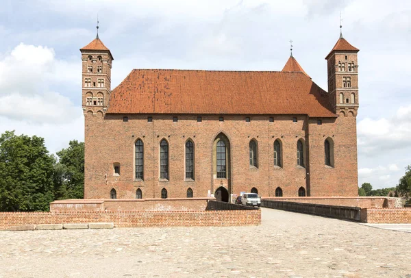 Lidzbark Warminski Polsko Července 2012 Warmia Bishops Palace Lidzbark Warminski — Stock fotografie