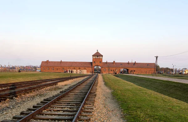 Oswiecim Poland October Auschwitz Camp Former Nazi Extermination Camp October — Stock Photo, Image